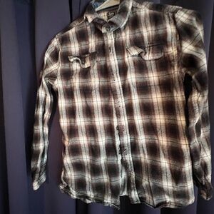 No by kids flannel shirt